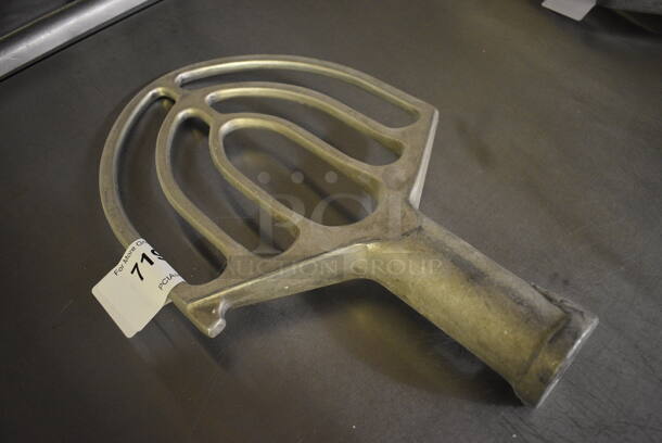 Metal Commercial Paddle Attachment for Hobart Mixer. Appears To Be 30 Quart. 10x3x16. (bakery kitchen) - Image 2 of 5