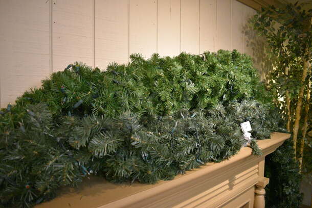 ALL ONE MONEY! Lot of Fake Garland! (garden center) - Image 2 of 4