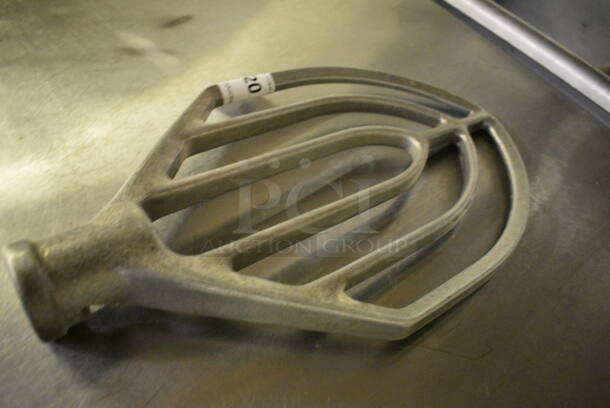 Hobart DS30B Metal Commercial 30 Quart Paddle Attachment for Mixer. 10x2.5x16.5. (bakery kitchen) - Image 3 of 5