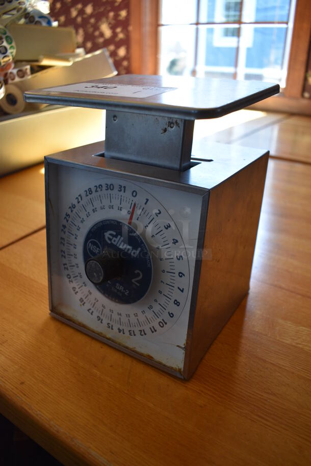 Edlund Model SR-2 Metal Countertop Food Portioning Scale. 6.5x6.5x9. (back dining room) - Image 2 of 4