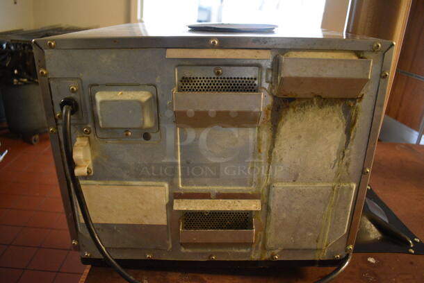 Panasonic Stainless Steel Commercial Countertop Microwave Oven. 16.5x19x13.5. Unit Was In Working Condition When Restaurant Closed. (kitchen hallway) - Image 5 of 5