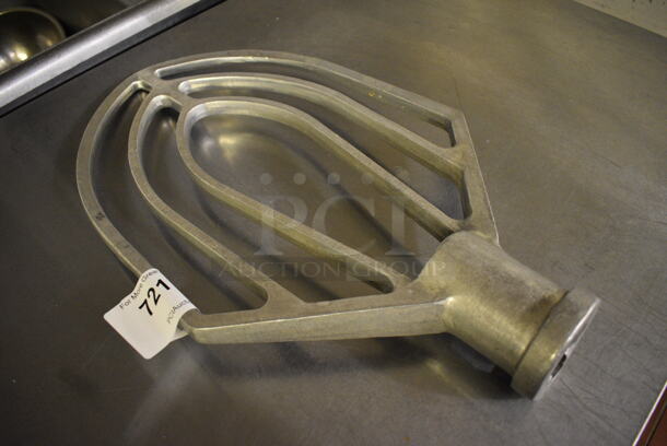 Metal Commercial Paddle Attachment for Hobart Mixer. Appears To Be Either 40 or 60 Quart. 11.5x3x19.5. (bakery kitchen) - Image 2 of 5