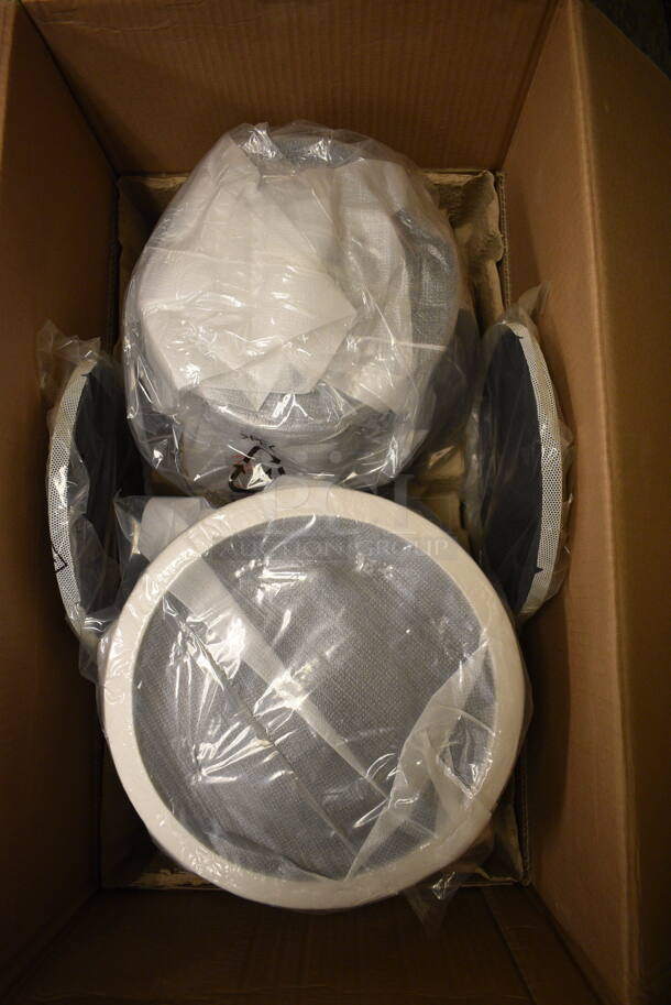 2 BRAND NEW IN BOX! Tannoy CVS6 Ceiling Mount Speakers. 11x11x10. 2 Times Your Bid! (room 105) - Image 1 of 6