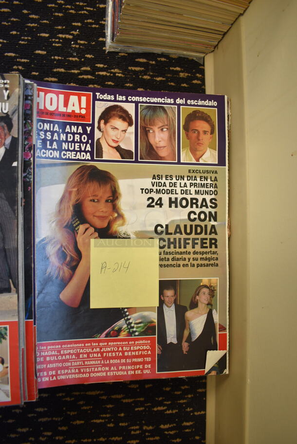 ALL ONE MONEY! Lot of Various Magazines Including Hola! (room 204) - Image 1 of 5