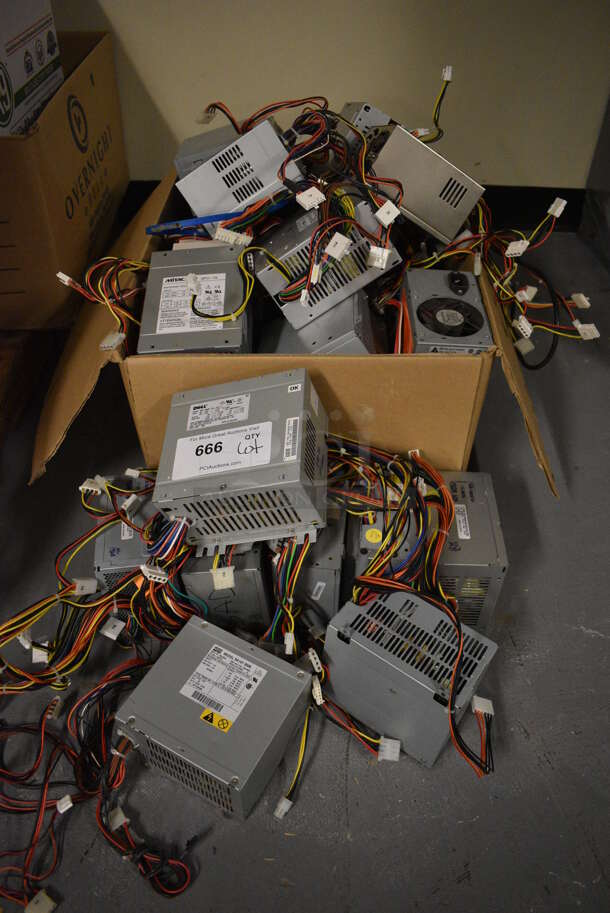 ALL ONE MONEY! Lot of Astec and Mitac Power Supplies! (south basement 012)