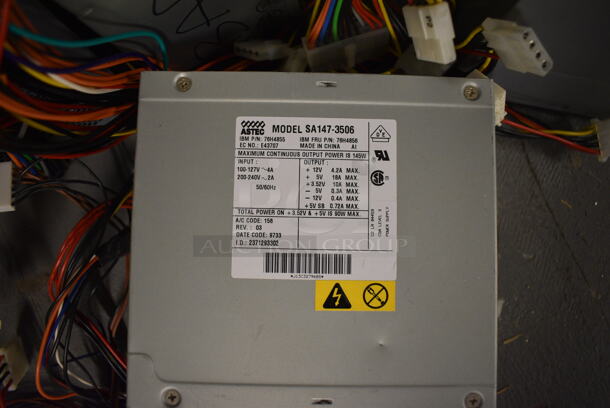 ALL ONE MONEY! Lot of Astec and Mitac Power Supplies! (south basement 012) - Image 3 of 5