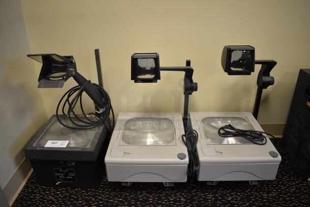 3 Various Projectors. Includes 16x17x26. 3 Times Your Bid! (room 204)