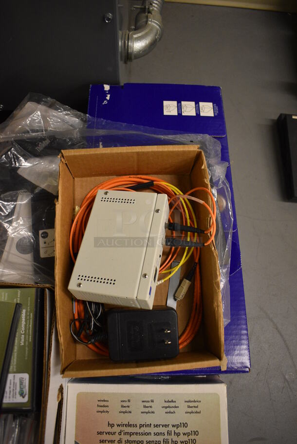 ALL ONE MONEY! Lot of Various Items Including HP Wireless Print Server! (south basement 019) - Image 4 of 5