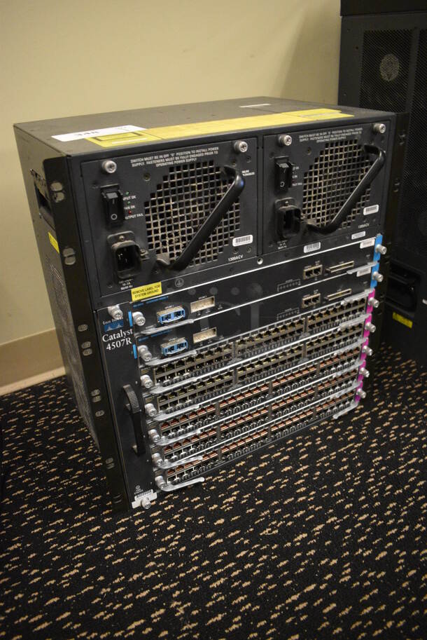 Catalyst 4507R Switch Chassis. 19x14x19. (room 204) - Image 3 of 5