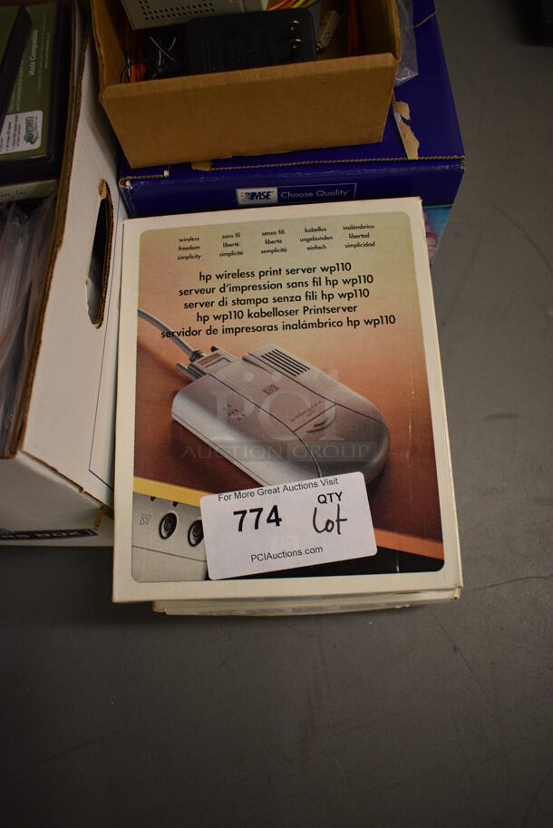 ALL ONE MONEY! Lot of Various Items Including HP Wireless Print Server! (south basement 019) - Image 5 of 5