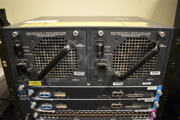 Catalyst 4507R Switch Chassis. 19x14x19. (room 204) - Image 4 of 5