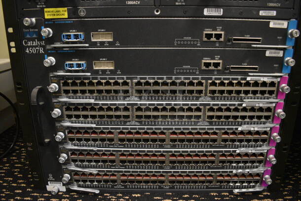 Catalyst 4507R Switch Chassis. 19x14x19. (room 204) - Image 5 of 5
