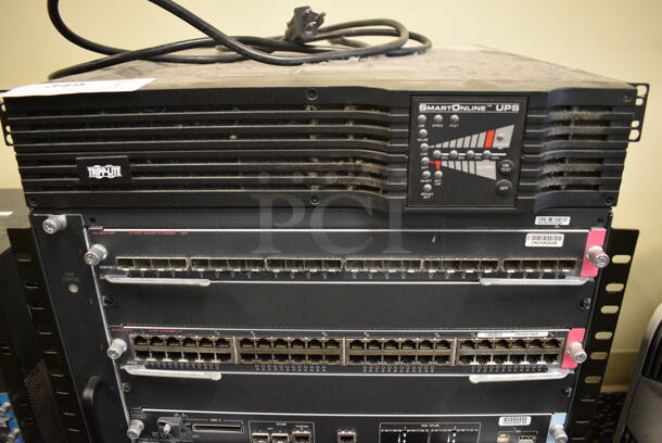 Tripp Lite Smart Online UPS and Rack Unit. 19x19x28. (room 204) - Image 3 of 6