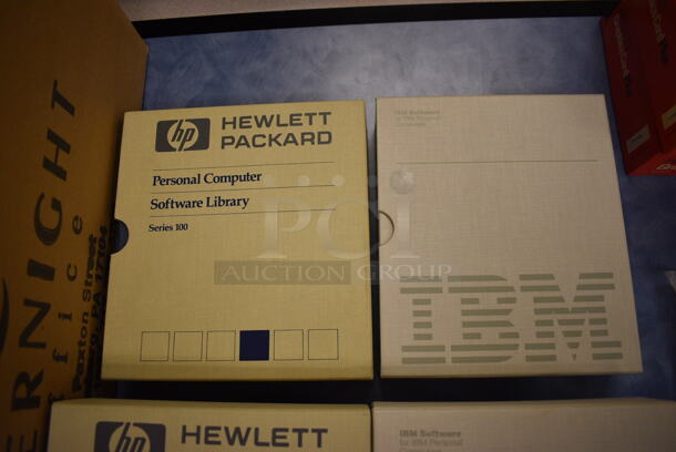 ALL ONE MONEY! Lot of 2 HP Personal Computer Software Library, IBM, Disk Operating System and 2 IBM Macro Assembler. (room 105) - Image 5 of 10