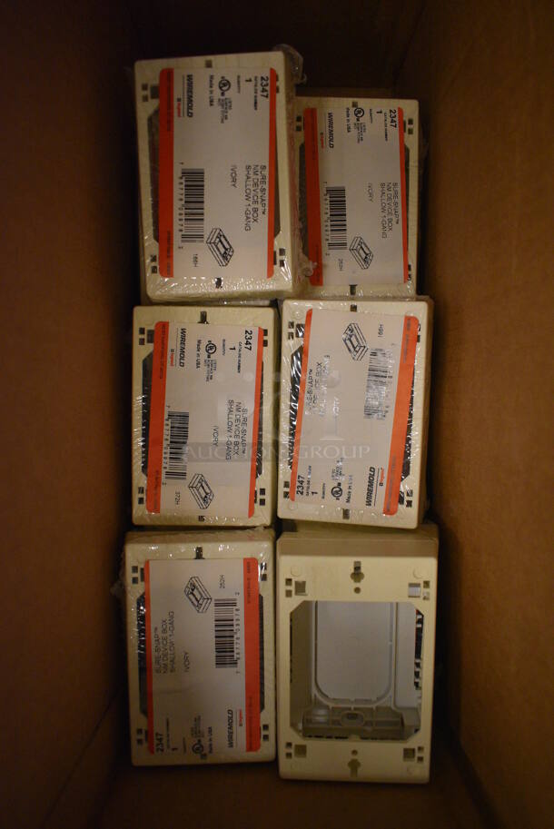 ALL ONE MONEY! Lot of 2 Boxes of Various Items Including Outlets! (south basement 019) - Image 4 of 5