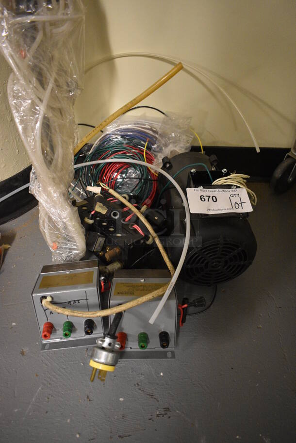 ALL ONE MONEY! Lot of Various Items Including Wires and Metal Pipe! (south basement 012) - Image 1 of 5