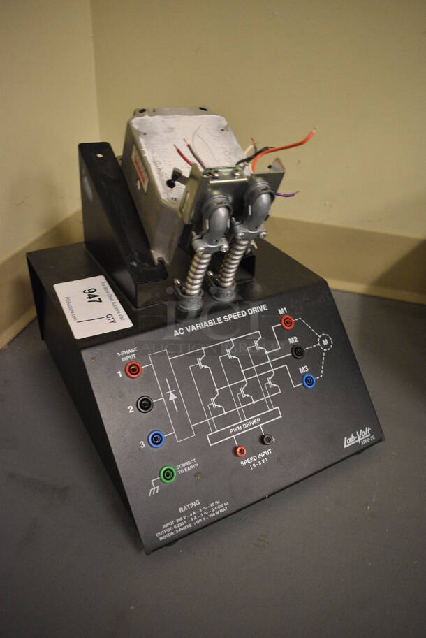 Lab Volt AC Variable Speed Drive. 10.5x13x12. (south basement 019) - Image 2 of 4