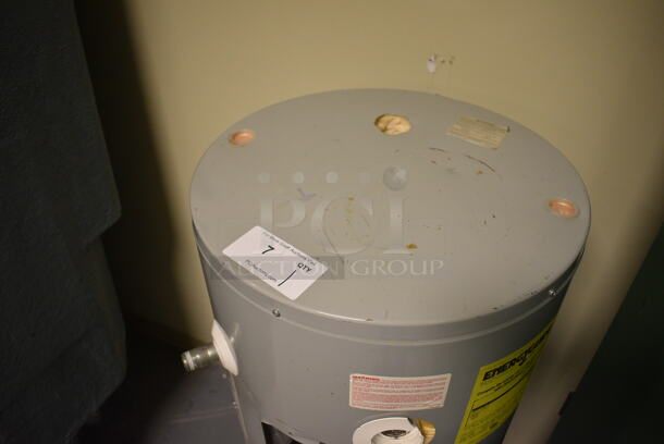 State Industries Model IN1402HMSE4 Metal Floor Style Electric 40 Gallon Capacity Water Heater. 19x19x50.5. (room 102) - Image 7 of 7