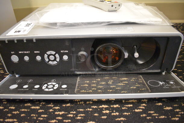 Panasonic Model PT-F200NTU LCD Projector. 100-240 Volts, 1 Phase. 17x12.5x5. (room 204) - Image 2 of 5