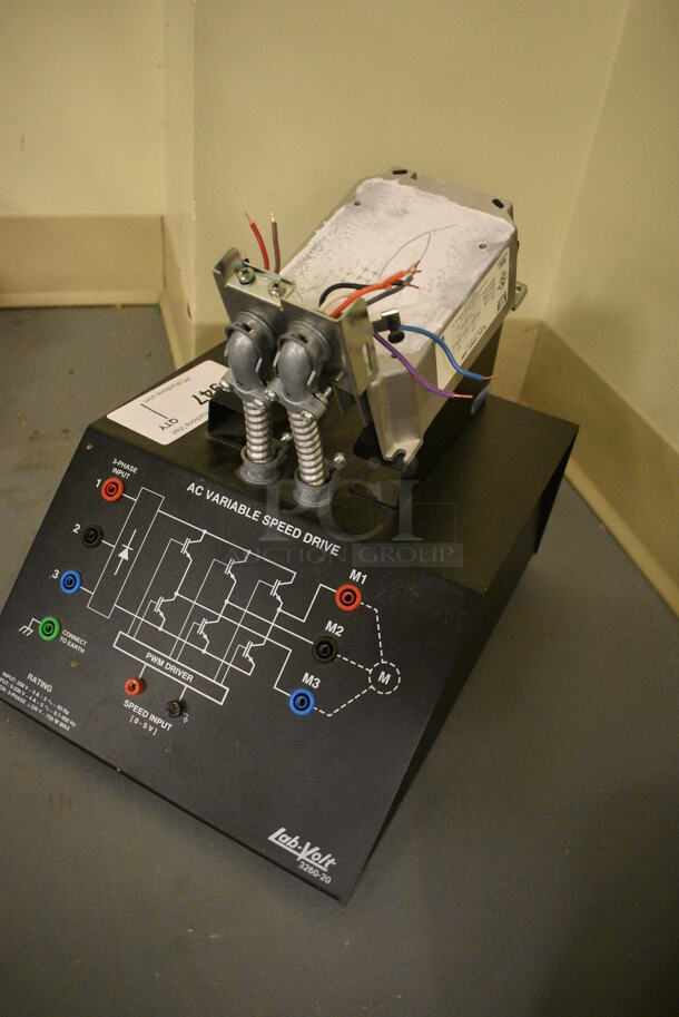 Lab Volt AC Variable Speed Drive. 10.5x13x12. (south basement 019) - Image 4 of 4