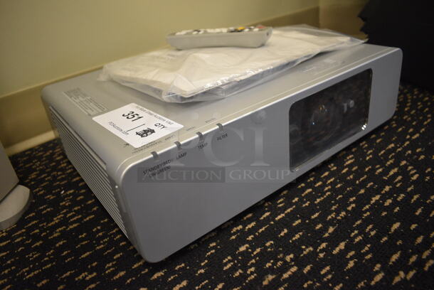 Panasonic Model PT-F200NTU LCD Projector. 100-240 Volts, 1 Phase. 17x12.5x5. (room 204) - Image 3 of 5