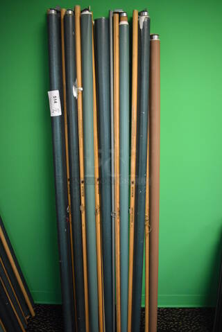 7 Pull Down World / United States Maps. 68". 7 Times Your Bid! (room 220)