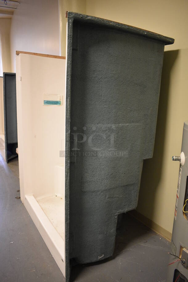 White Shower Insert. 59x37x76. (room 102) - Image 3 of 6