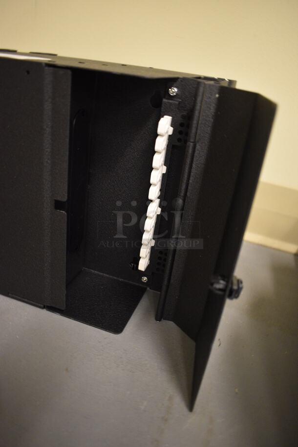 3 Corning Black Metal Boxes. 13x3.5x9.5. 3 Times Your Bid! (south basement 019) - Image 4 of 5