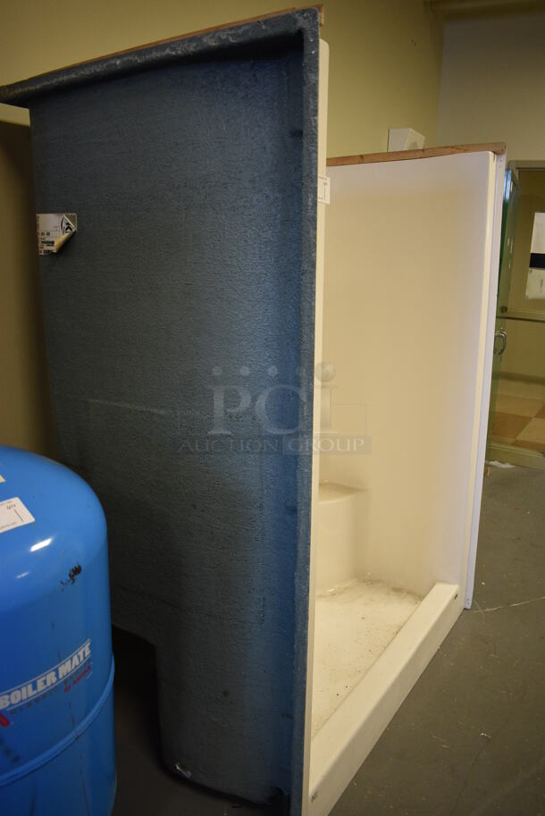 White Shower Insert. 59x37x76. (room 102) - Image 5 of 6