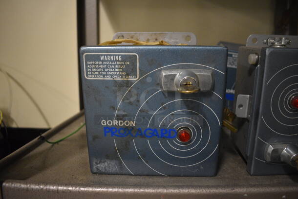 ALL ONE MONEY! Lot of 2 HP Harrison 6434B DC Power Supply and 4 Gordon Proxagard Boxes on Metal Cart. 24x18x26. (south basement 012) - Image 6 of 11