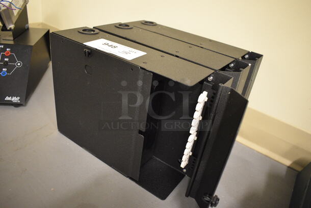3 Corning Black Metal Boxes. 13x3.5x9.5. 3 Times Your Bid! (south basement 019) - Image 5 of 5
