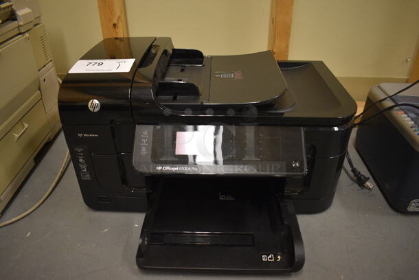 HP Officejet 6500A Plus Countertop Scanner Copier Printer. 19x16x10. (south basement 019)