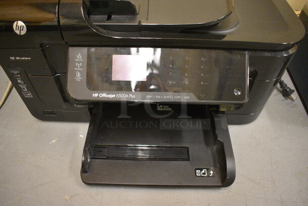 HP Officejet 6500A Plus Countertop Scanner Copier Printer. 19x16x10. (south basement 019) - Image 5 of 5