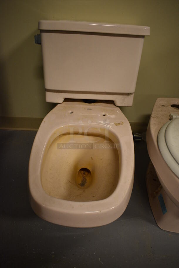 2 Eljer Ceramic Toilets. 15x24x16, 17x30x28. 2 Times Your Bid! (room 102) - Image 3 of 8