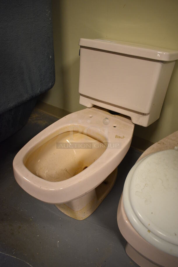 2 Eljer Ceramic Toilets. 15x24x16, 17x30x28. 2 Times Your Bid! (room 102) - Image 4 of 8