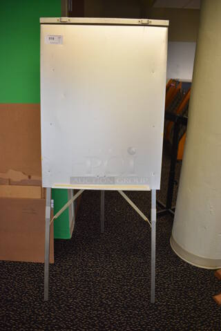 Gray Easel. 28x30x86. (room 220)