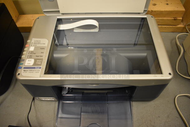 HP Pac 1350 Countertop Scanner Copier Printer. 16.5x10x6.5. (south basement 019) - Image 2 of 2