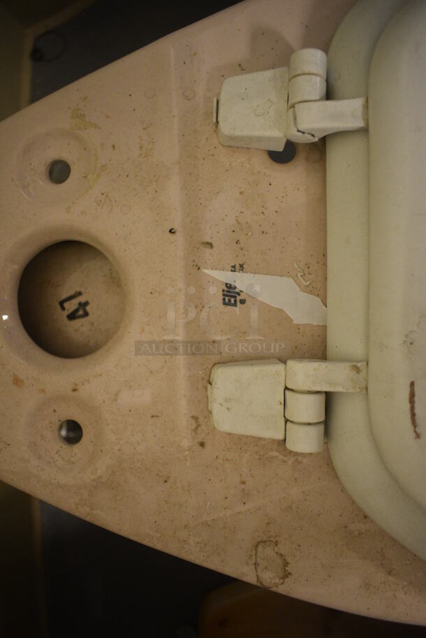 2 Eljer Ceramic Toilets. 15x24x16, 17x30x28. 2 Times Your Bid! (room 102) - Image 7 of 8