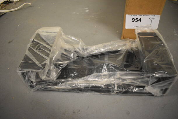 BRAND NEW IN BOX! Black Metal VCR Mount. 14x3.5x7. (south basement 019) - Image 2 of 4