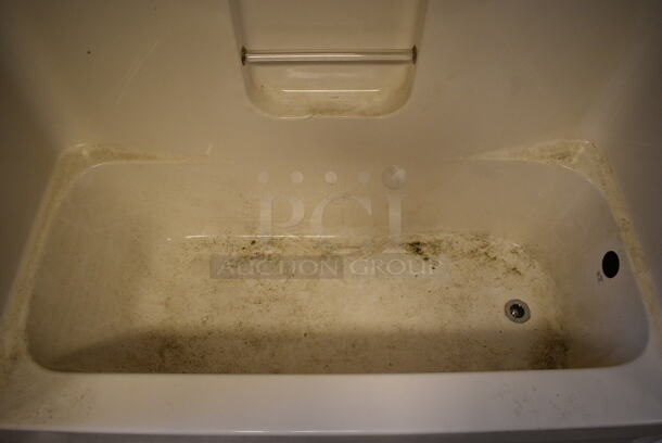 White Shower / Bathtub Insert. 66x33x75. (room 102) - Image 4 of 7