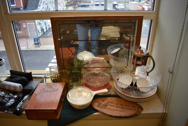 ALL ONE MONEY! Lot of Various Items Including Glasses, Colander and Portable Bottles! BUYER MUST REMOVE: Give Yourself Ample Time To Remove This Item on Pick Up Day. (room 204) - Image 8 of 12