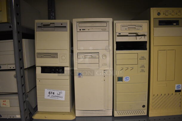 ALL ONE MONEY! Lot of Various Electronic Units Including Computer Towers and Scanners. (south basement 012) - Image 2 of 12
