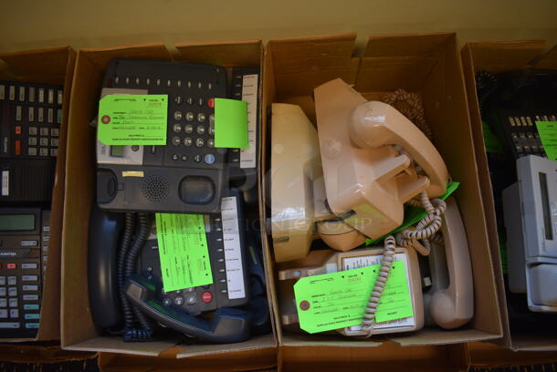 ALL ONE MONEY! Lot of 16 Boxes of Various Corded Office Telephones! (room 204) - Image 4 of 12
