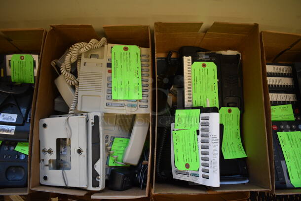 ALL ONE MONEY! Lot of 16 Boxes of Various Corded Office Telephones! (room 204) - Image 6 of 12