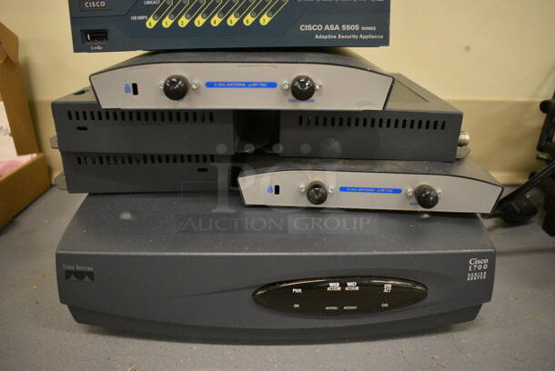 9 Various Units Including Jetdirect EX Plus, Cisco ASA 5505 Adaptive Security Appliance. Includes 8x7x2. 9 Times Your Bid! (south basement 019) - Image 4 of 5