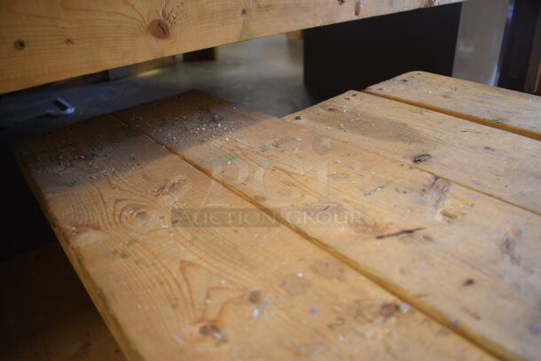 Wooden Stairs. 62x32x21.5. (room 102) - Image 5 of 5
