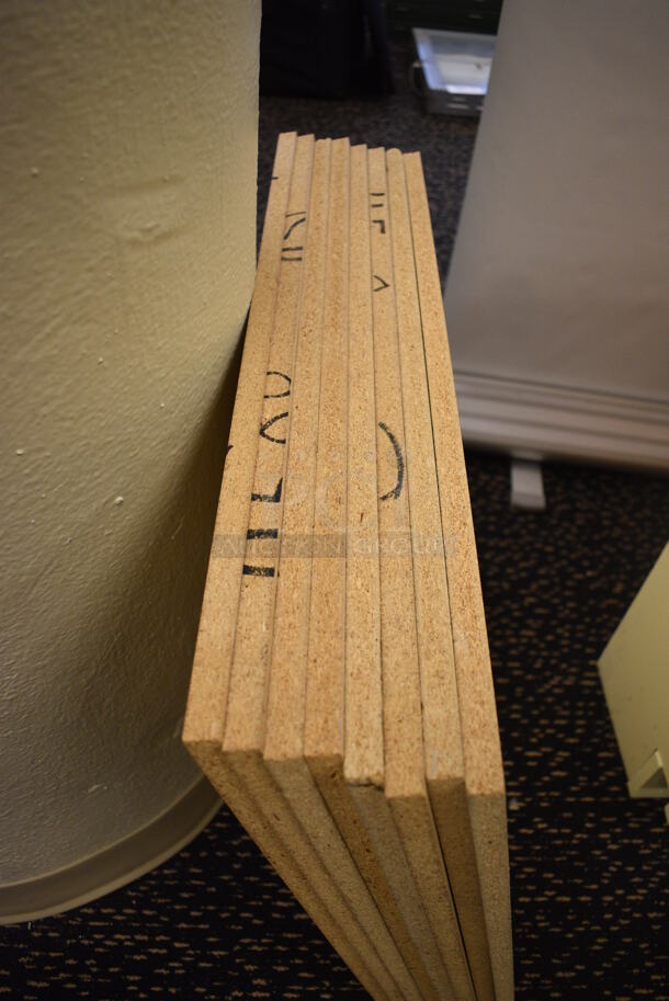 ALL ONE MONEY! Lot of 8 Planks of Wood Composite. 24x24x1. (room 220) - Image 2 of 3