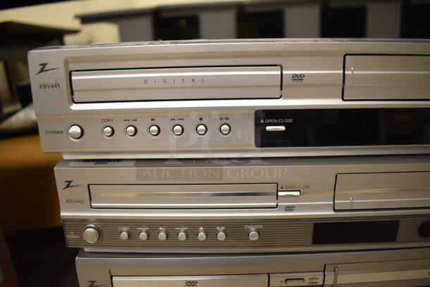 5 Zenith DVD VHS Players. 17x10.5x3. 5 Times Your Bid! (room 105) - Image 2 of 5