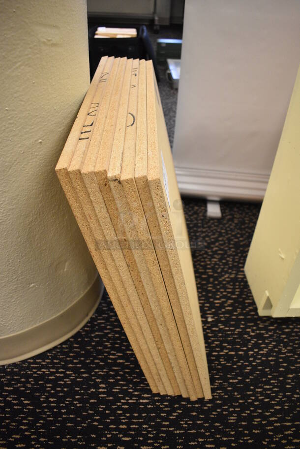 ALL ONE MONEY! Lot of 8 Planks of Wood Composite. 24x24x1. (room 220) - Image 3 of 3