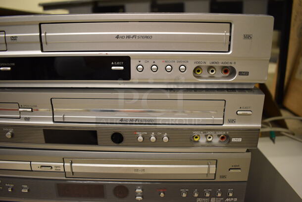 5 Zenith DVD VHS Players. 17x10.5x3. 5 Times Your Bid! (room 105) - Image 3 of 5